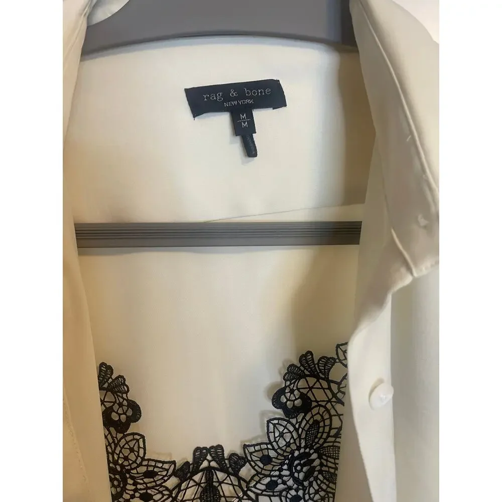 NWOT; Rag & Bone Venus Combo Cami Blouse - Picture 8 of 14